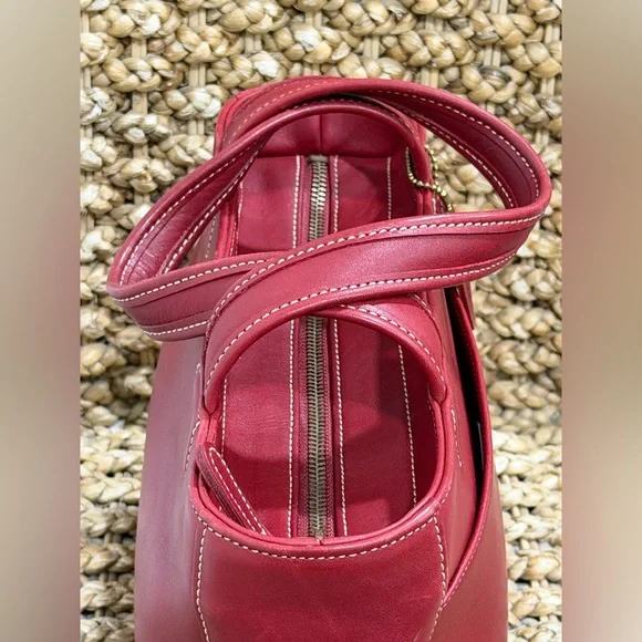 Vintage Leather Coach Bleecker Satchel 9303 - Picture 5 of 10